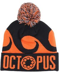 Octopus - Schwarz/ Pom Pom Logo Beanie - Lyst