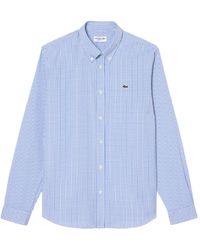 Lacoste - Blauwe Hemden - Lyst