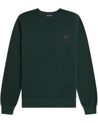 Fred Perry - Round-Neck Knitwear - Lyst