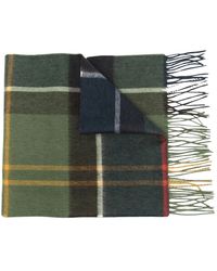 Barbour - Accessoires ,Groen ,Wol Carrbridge Tartan Sjaal - Lyst
