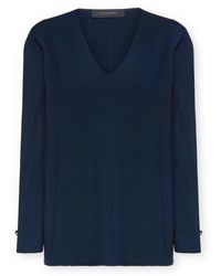 Elena Miro - V-Neck Knitwear - Lyst