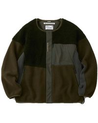 White Mountaineering - Jassen ,Groen ,Polyester Jassen - Lyst