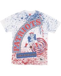 Mitchell & Ness - Tops ,Veelkleurig ,Katoen Nfl Team Burst Tee Viering - Lyst