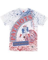 Mitchell & Ness - Tops ,Veelkleurig ,Katoen Nfl Team Burst Tee Viering - Lyst