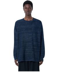 Yohji Yamamoto - Round-Neck Knitwear - Lyst
