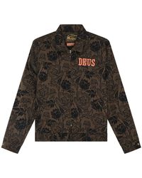 Deus Ex Machina - Jassen ,Bruin ,Katoen Jassen En Blazers Katoen - Lyst