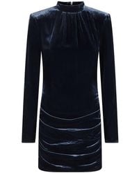 ROTATE BIRGER CHRISTENSEN - Refined Ruching Mini Dress - Lyst