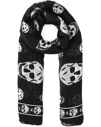 McQueen - Silk Scarves - Lyst