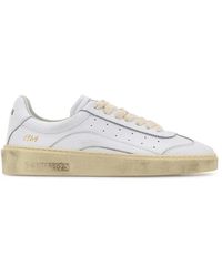DSquared² - Weiße Leder Rider Sneakers - Lyst