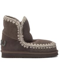 Mou - Eskimo 18 Glitter Logo Ankle Boot - Lyst