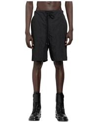 Destin - Schwarze zerstörte baumwoll-shorts mit elastischem bund,multicolor cricchi shorts,stylische cricchi shorts - Lyst