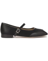 Kazar - Schoenen ,Zwart ,Leer Zwarte Mary Jane Platte Pumps Met Hak - Lyst