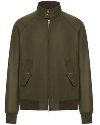 Baracuta - Jassen ,Groen ,Katoen G9 Melton Jacket - Lyst