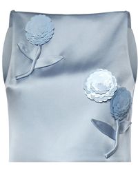 Self-Portrait - Tops ,Blauw ,Sleeveless Top - Lyst