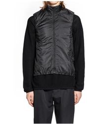 Goldwin - Jassen ,Zwart ,Leer Light Warmer Kochi Vest - Lyst