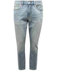 Armani - J14 Skinny Broek - Lyst