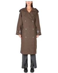The Mannei - Double-Breasted Coats - Lyst