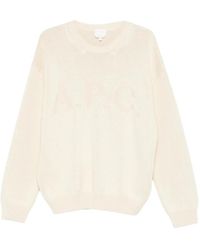 A.P.C. - Trui Met Ronde Hals - Lyst