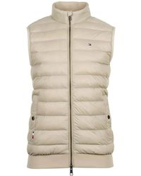 Tommy Hilfiger - Sandalwood Mix Media Vest - Lyst
