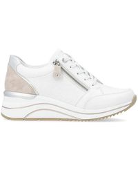 Remonte - Weiße sneakers für frauen - Lyst