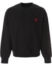 ANDERSSON BELL - Hoodies & Sweatvesten ,Zwart ,Katoen Adsb Heart Sweatshirt - Lyst