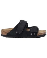 Birkenstock - Schwarze sandalen mit eva-technologie - Lyst