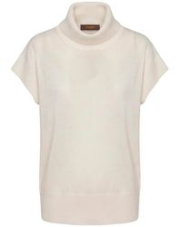 Moorer - Truien & Vesten ,Wol Korte Mouw Hoge Kraag Turtleneck - Lyst