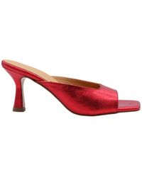 CTWLK - Heeled Mules - Lyst