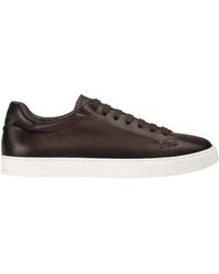 Doucal's - Schoenen ,Bruin ,Leer Morgan Leren Sneakers - Lyst
