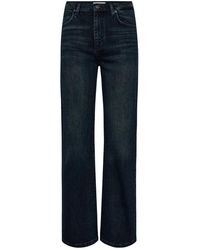co'couture - Gebruikte Denim Straight-Leg Jeans - Lyst
