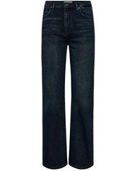 co'couture - Gebruikte Denim Straight-Leg Jeans - Lyst