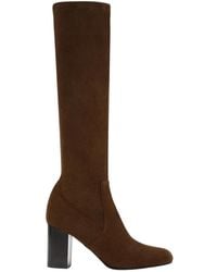 Parallèle - Schoenen ,Bruin ,Leer Petrona Heeled Boot - Lyst