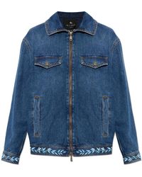 Etro - Denim Jackets - Lyst