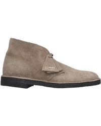 Clarks - Er Wildleder Wüstenstiefel für Herren - Lyst