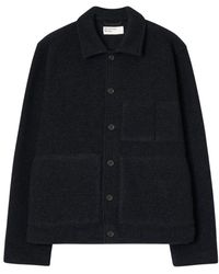 Universal Works - Jassen ,Blauw ,Wol Uniform Jacket - Lyst