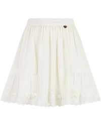 Twin Set - Skirts > short skirts - Lyst