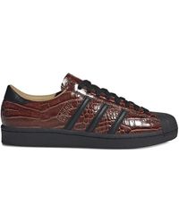 adidas - Fitness ,Bruin ,Leer Superstar Vintage - Lyst