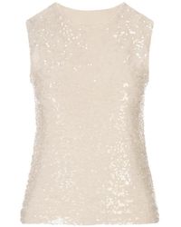 P.A.R.O.S.H. - Sleeveless Tops - Lyst