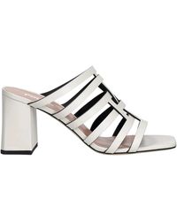 Pollini - Blockhak Mules - Lyst