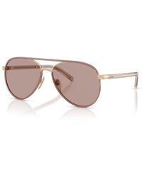 Prada - Pr B57S Aviator Zonnebril - Lyst