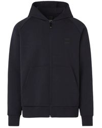 OUTHERE - Hoodies & Sweatvesten ,Blauw ,Katoen Aura Hoodie - Lyst