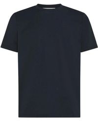 Peuterey - Tops ,Blauw ,Katoen Short Sleeve Perran Cn Shirt - Lyst