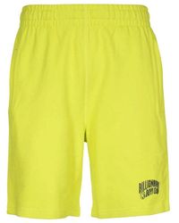 Billionaire - Korte Broeken ,Geel ,Katoen Casual Katoenen Shorts - Lyst