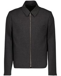 Givenchy - Wollen Zip-Up Jas - Lyst