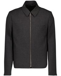 Givenchy - Wollen Zip-Up Jas - Lyst