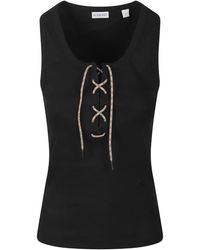 Burberry - Sleeveless Tops - Lyst