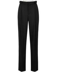 Elisabetta Franchi - Straight Trousers - Lyst