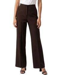 Amélie & Amélie - Wide Trousers - Lyst