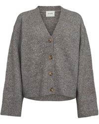 Sofie Schnoor - Truien & Vesten ,Grijs ,Leer Cardigans - Lyst