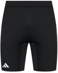 adidas - Fitness ,Zwart ,Polyester Adizero Essentials Short Tights - Lyst